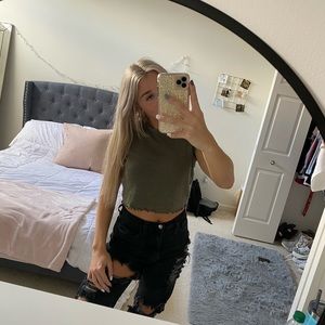 American Eagle Crop Top